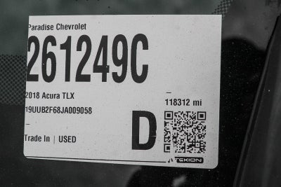2018 Acura TLX w/A-SPEC Pkg