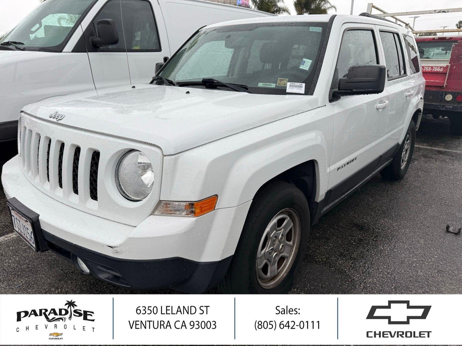2016 Jeep Patriot Sport