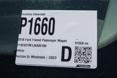 2018 Ford Transit Passenger Wagon XL