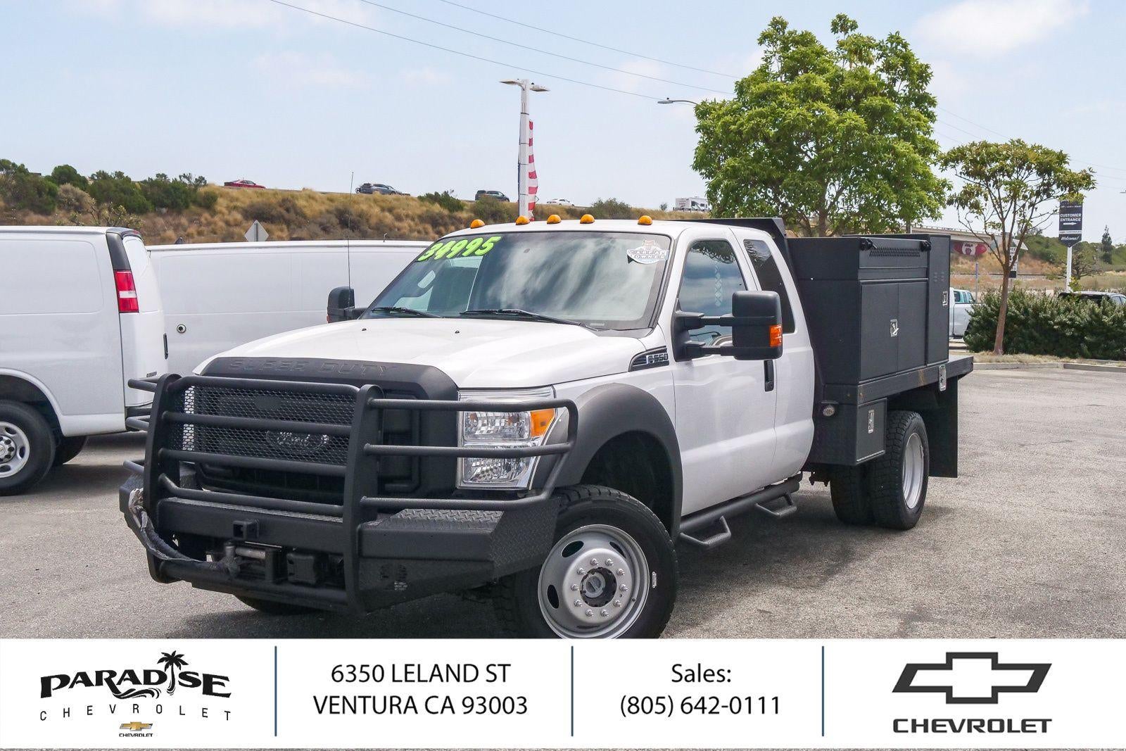 2016 Ford Super Duty F-550 DRW XLT
