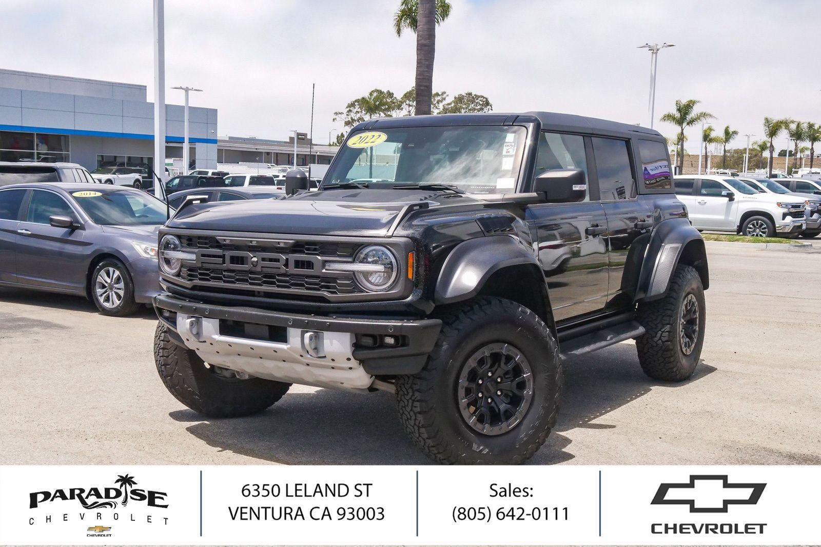 2022 Ford Bronco Raptor