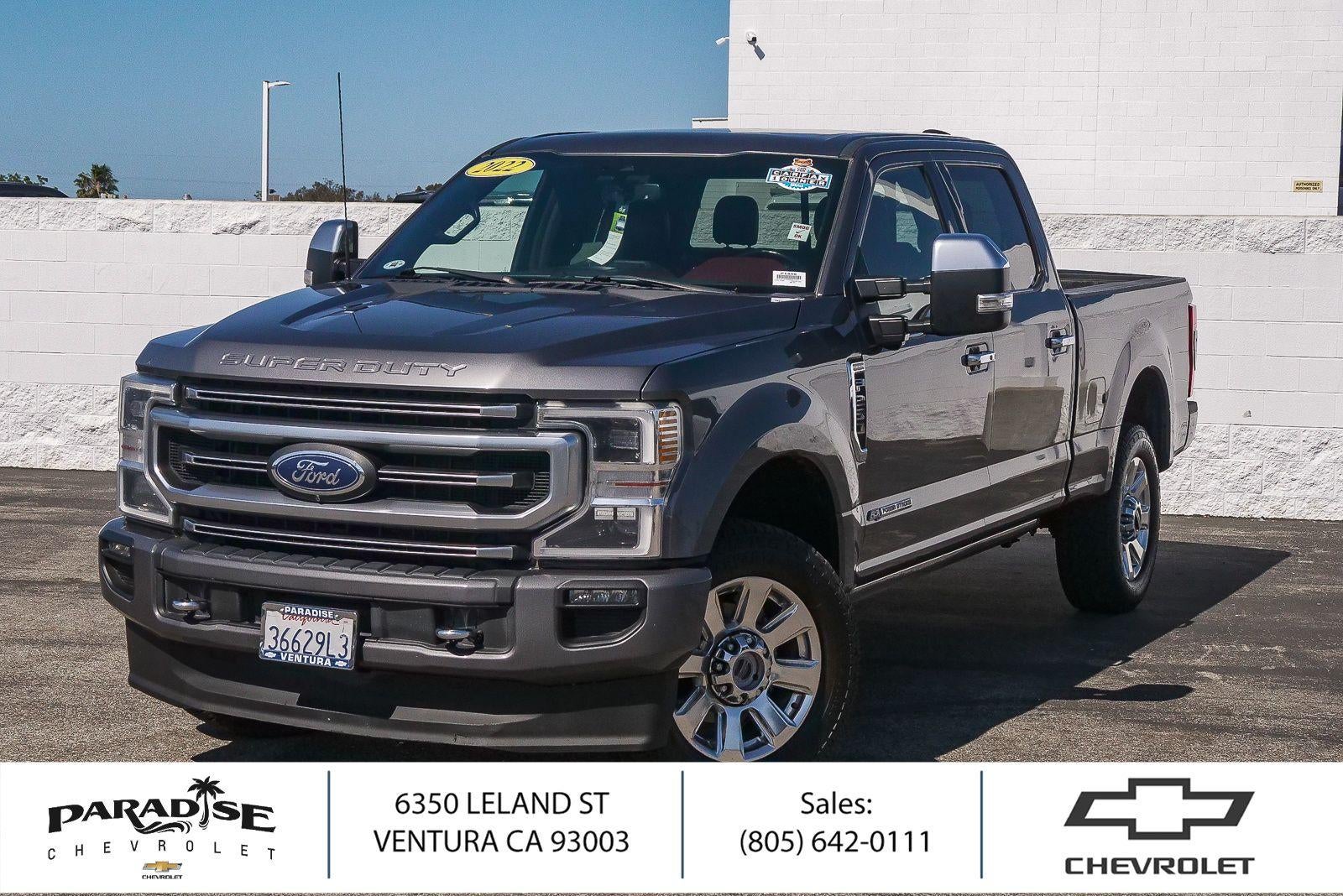 2022 Ford F-250 Super Duty Platinum