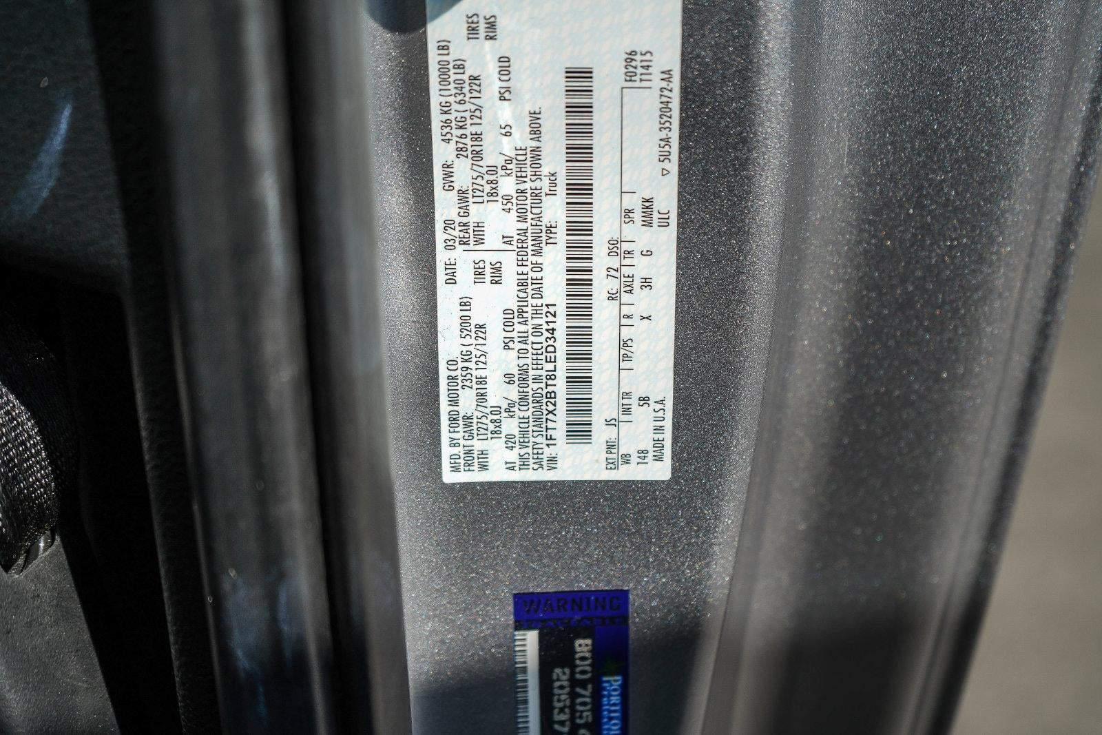 2020 Ford Super Duty F-250 SRW XL