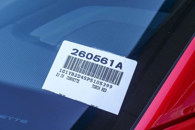 2023 Chevrolet Corvette Stingray 2LT