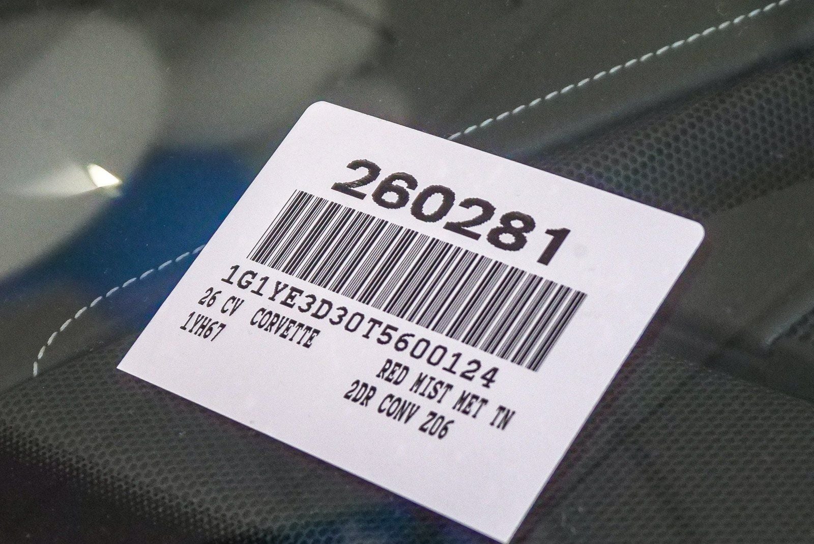 2026 Chevrolet Corvette Z06 Z06 Convertible 2LZ