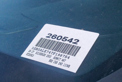 2026 Chevrolet Silverado 2500 HD Regular Cab Long Box 2-Wheel Drive Work Truck