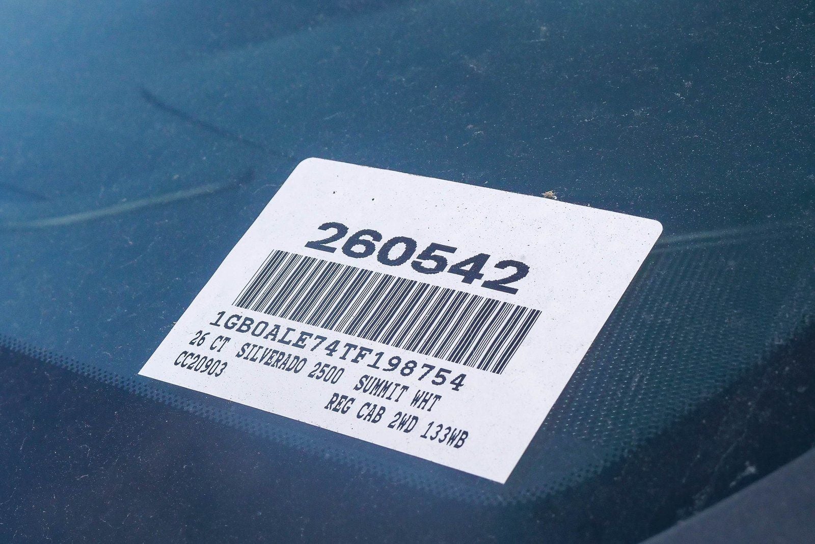 2026 Chevrolet Silverado 2500 HD Regular Cab Long Box 2-Wheel Drive Work Truck