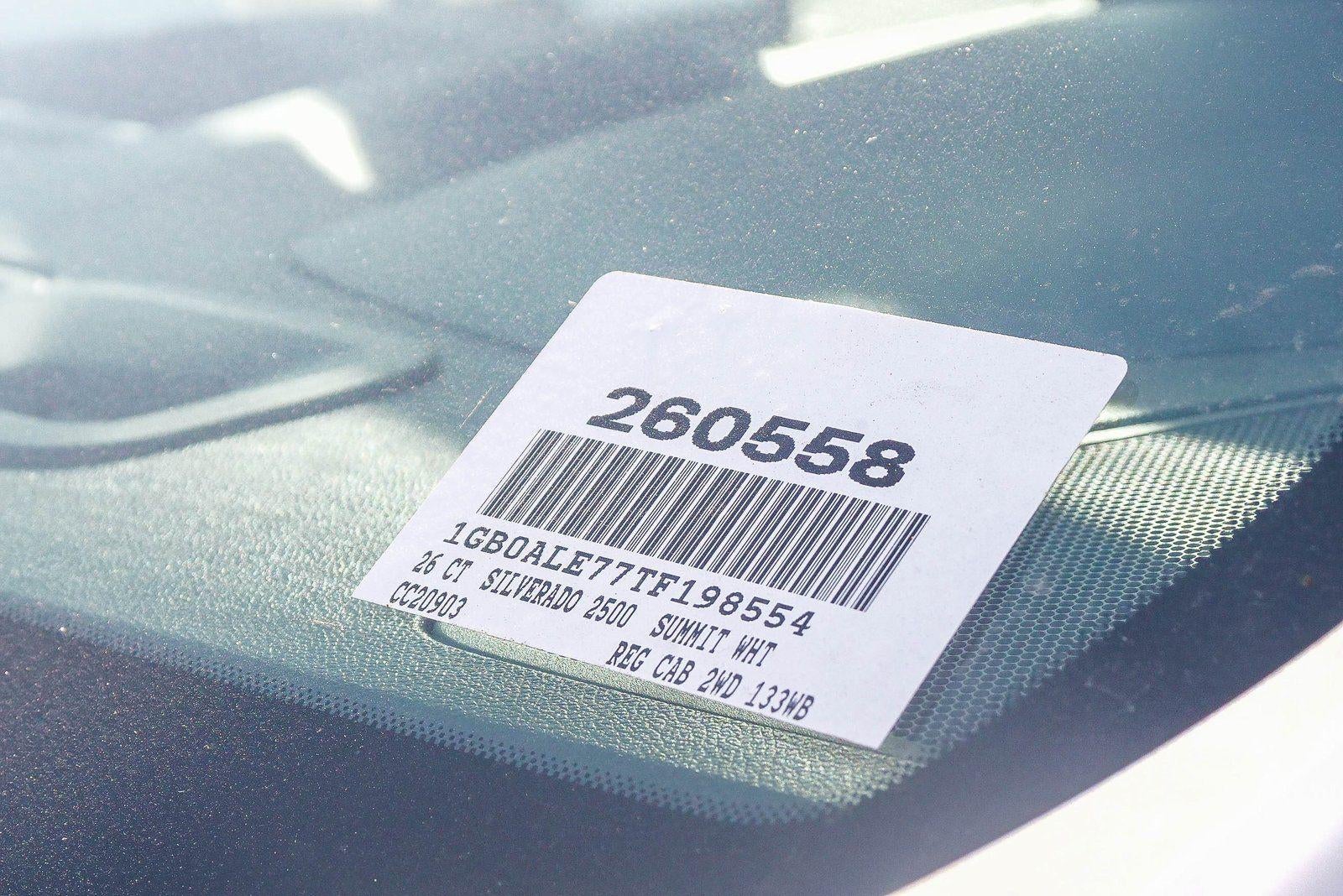 2026 Chevrolet Silverado 2500 HD Regular Cab Long Box 2-Wheel Drive Work Truck