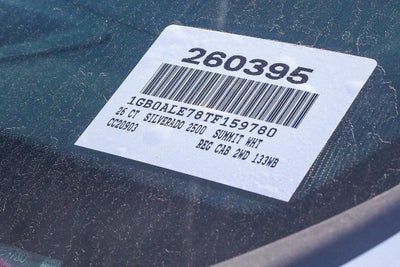 2026 Chevrolet Silverado 2500 HD Regular Cab Long Box 2-Wheel Drive Work Truck