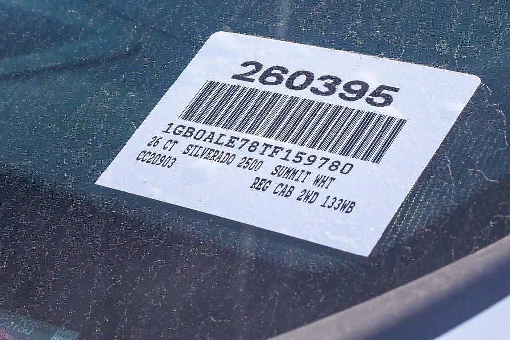 2026 Chevrolet Silverado 2500 HD Regular Cab Long Box 2-Wheel Drive Work Truck