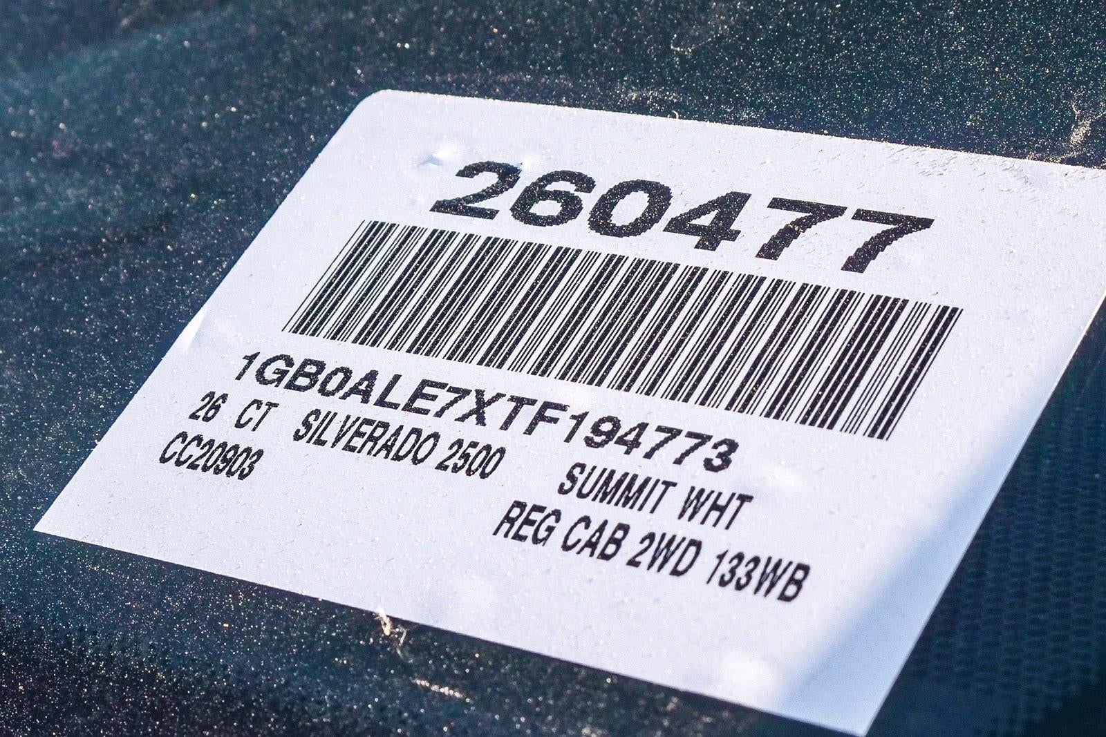 2026 Chevrolet Silverado 2500 HD Regular Cab Long Box 2-Wheel Drive Work Truck