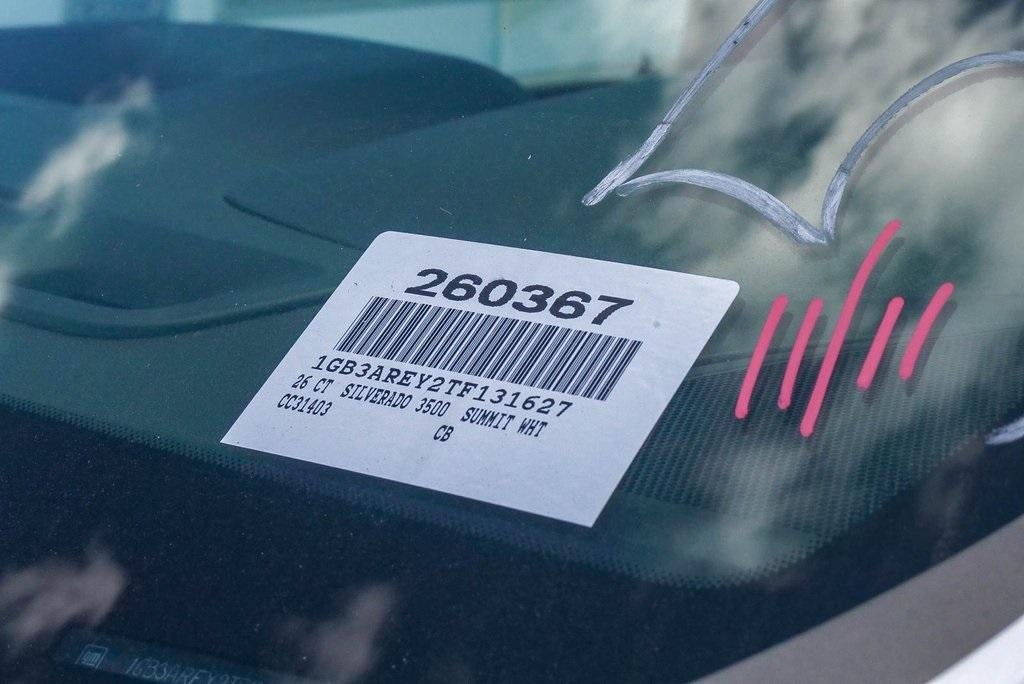 2026 Chevrolet Silverado 3500 HD Chassis Cab 2WD Reg Cab 171" WB, 84.5" CA Work Truck