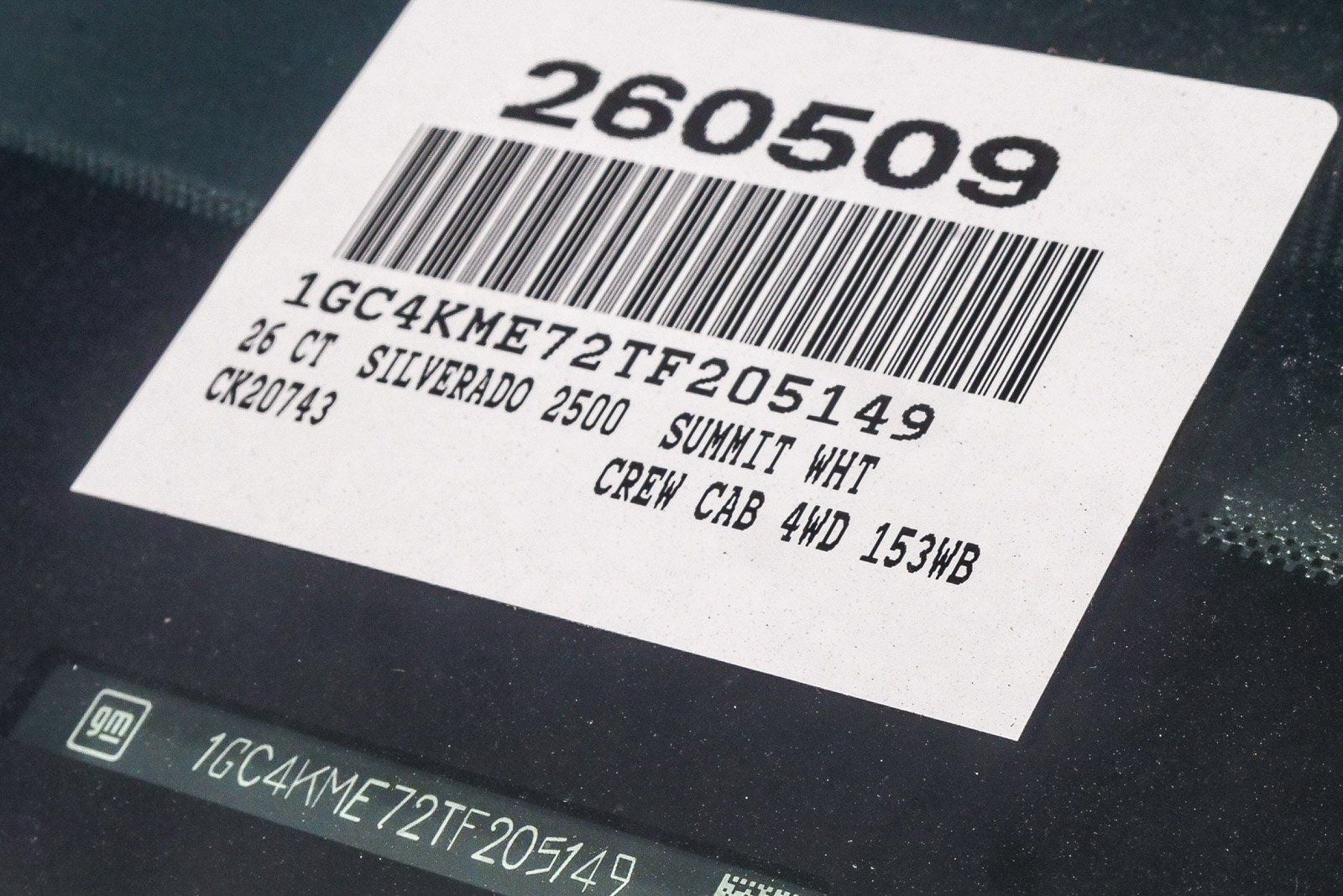 2026 Chevrolet Silverado 2500 HD Crew Cab Standard Box 4-Wheel Drive Custom