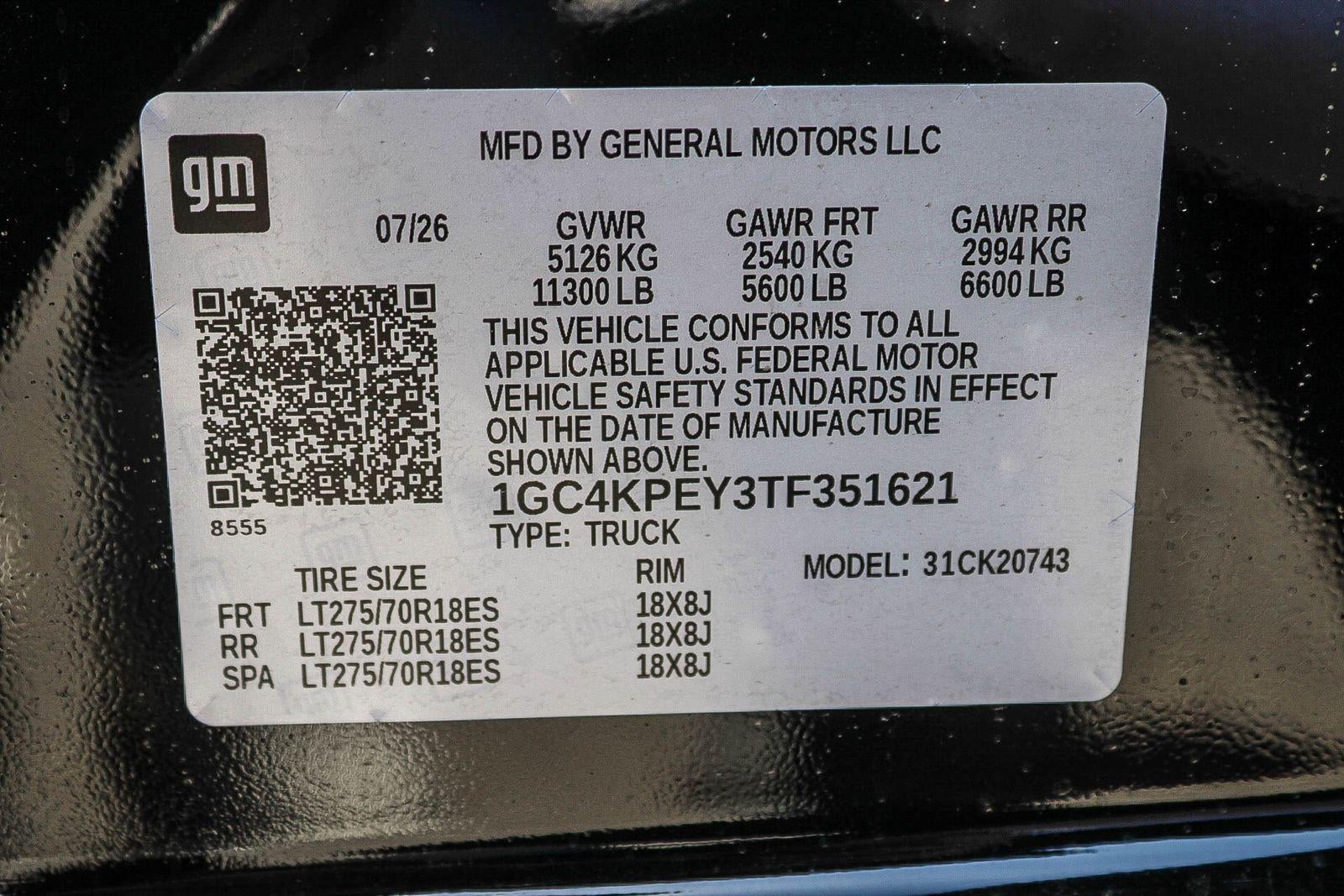 2026 Chevrolet Silverado 2500 HD Crew Cab Standard Box 4-Wheel Drive LTZ