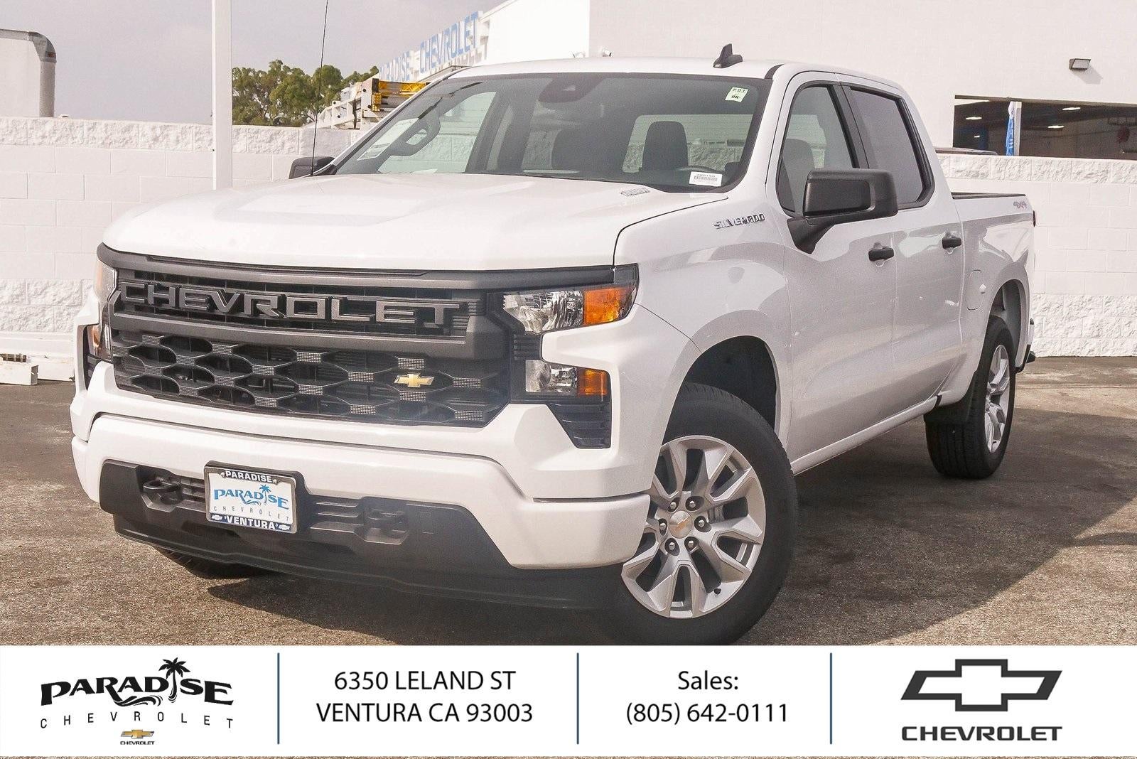 2026 Chevrolet Silverado 1500 Crew Cab Short Box 4-Wheel Drive Custom