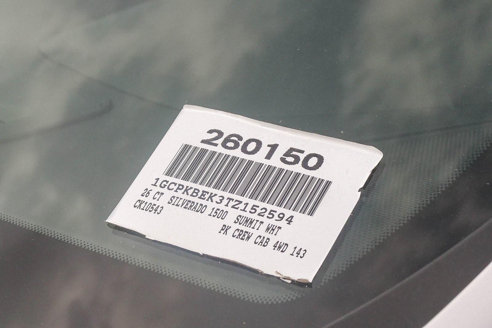 2026 Chevrolet Silverado 1500 Crew Cab Short Box 4-Wheel Drive Custom