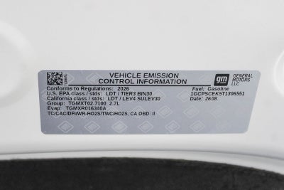2026 Chevrolet Colorado Crew Cab Short Box 2-Wheel Drive LT