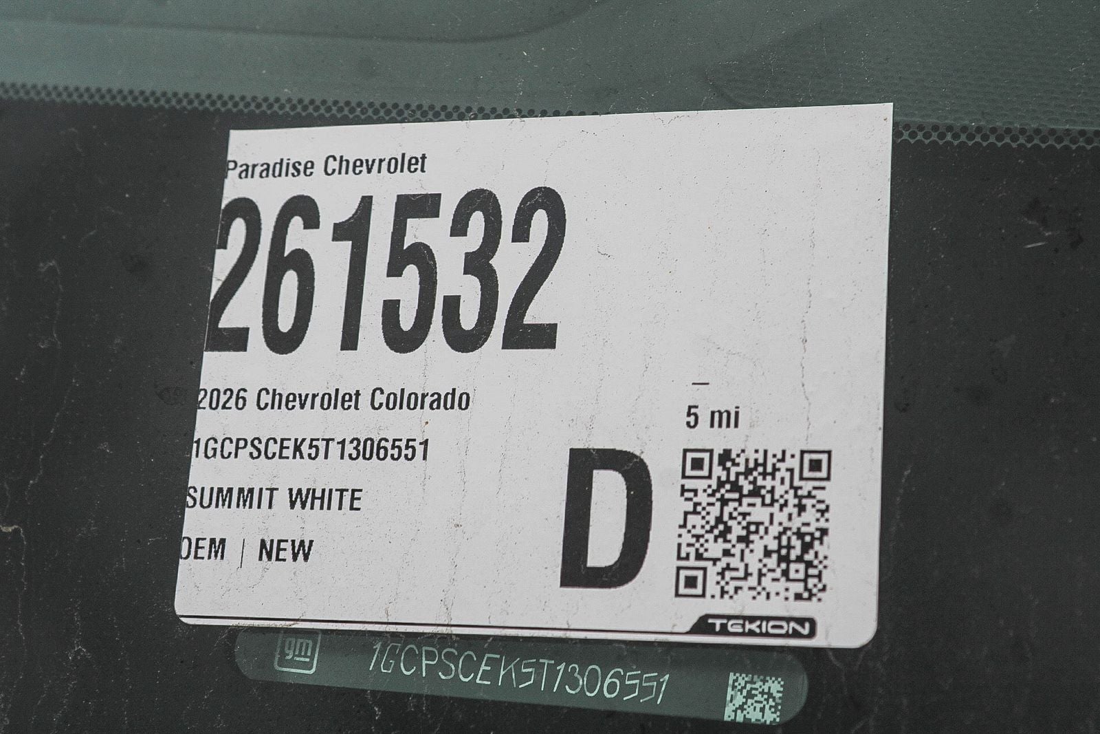 2026 Chevrolet Colorado Crew Cab Short Box 2-Wheel Drive LT