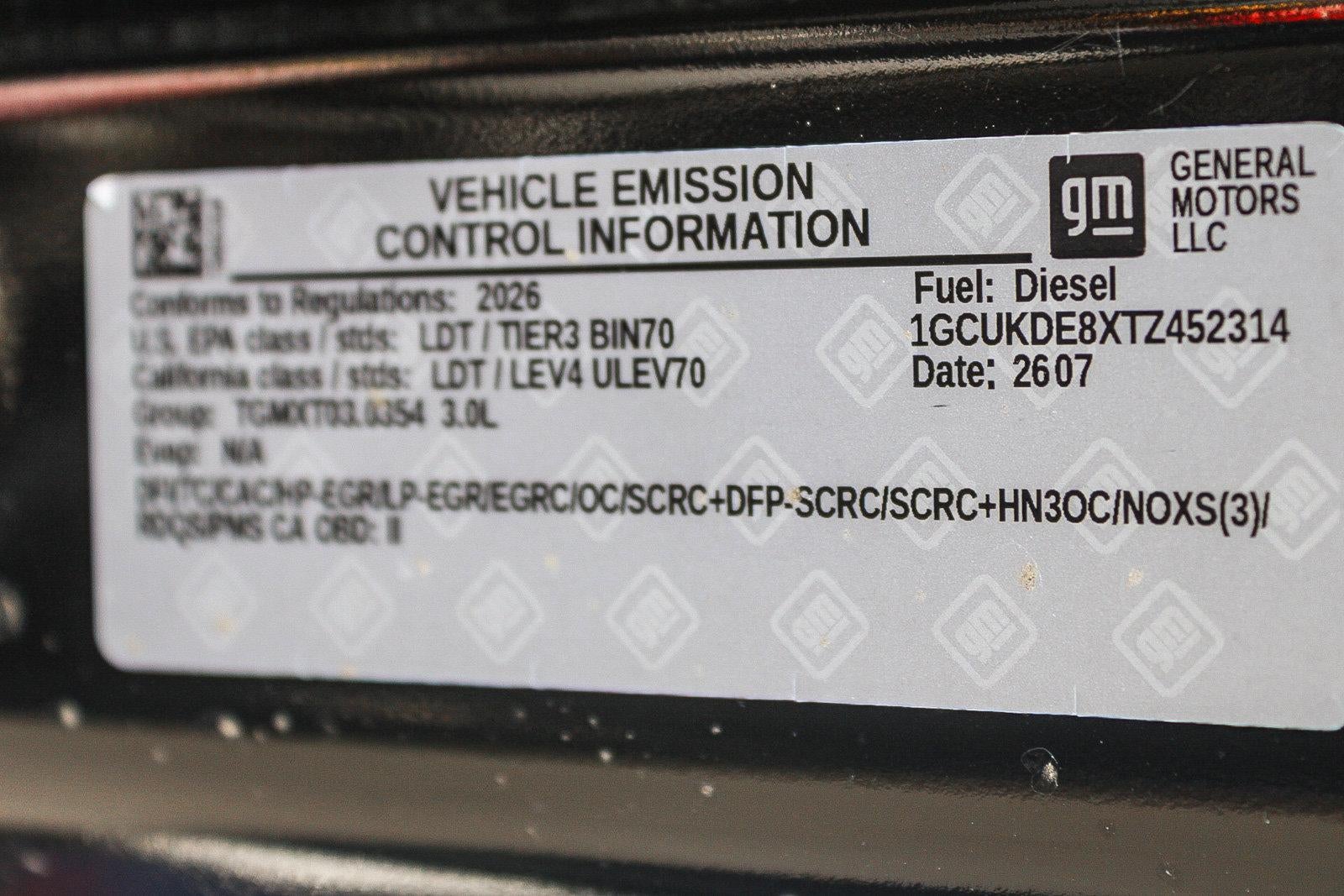 2026 Chevrolet Silverado 1500 Crew Cab Short Box 4-Wheel Drive LT 1LT