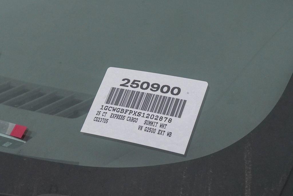 2025 Chevrolet Express Cargo 2500 2500 Extended Wheelbase Rear-Wheel Drive