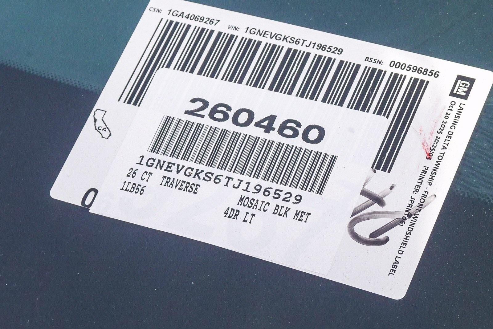 2026 Chevrolet Traverse LT w/2LT