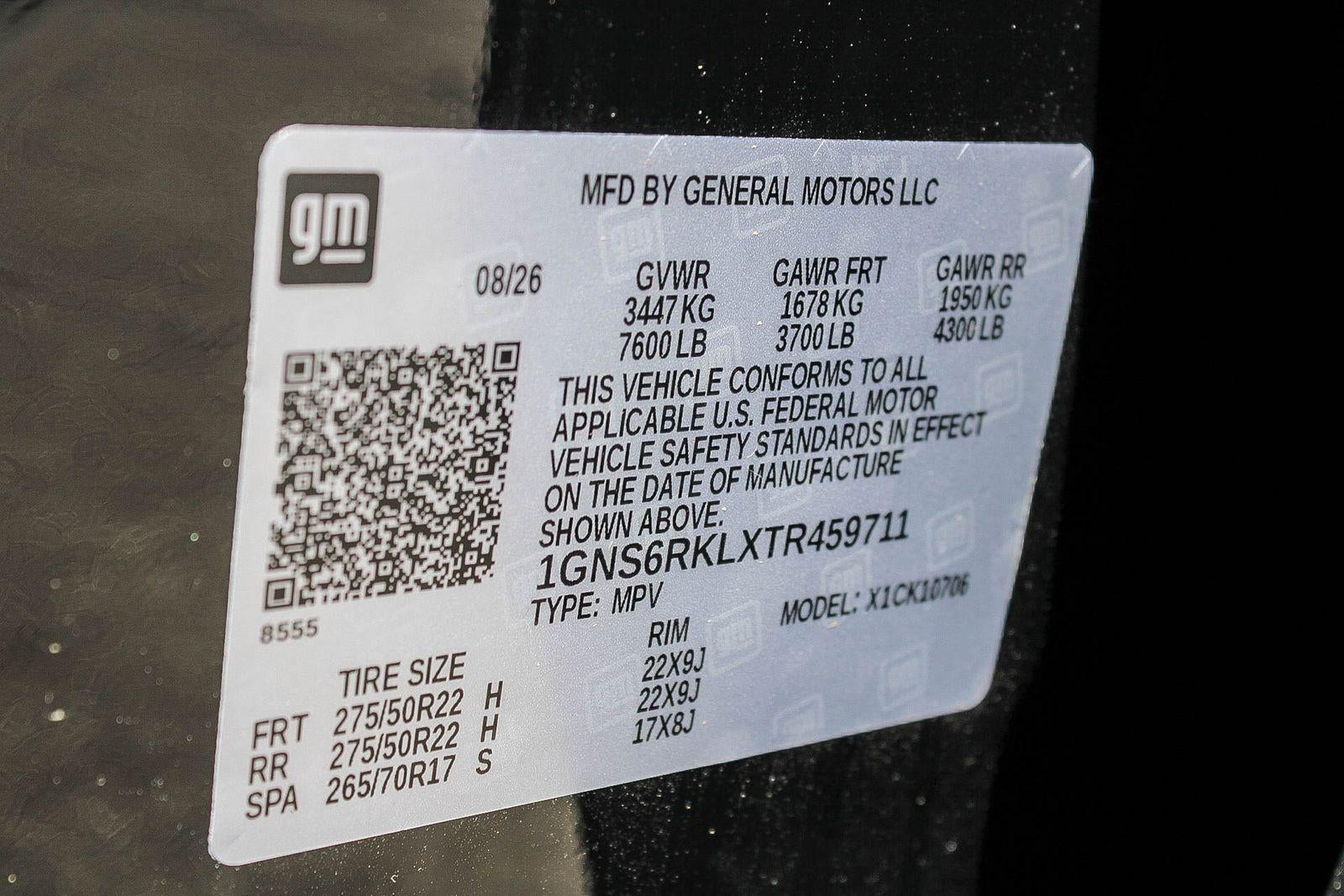 2026 Chevrolet Tahoe 4WD RST