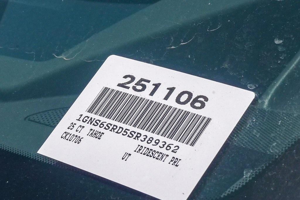 2025 Chevrolet Tahoe 4WD Premier