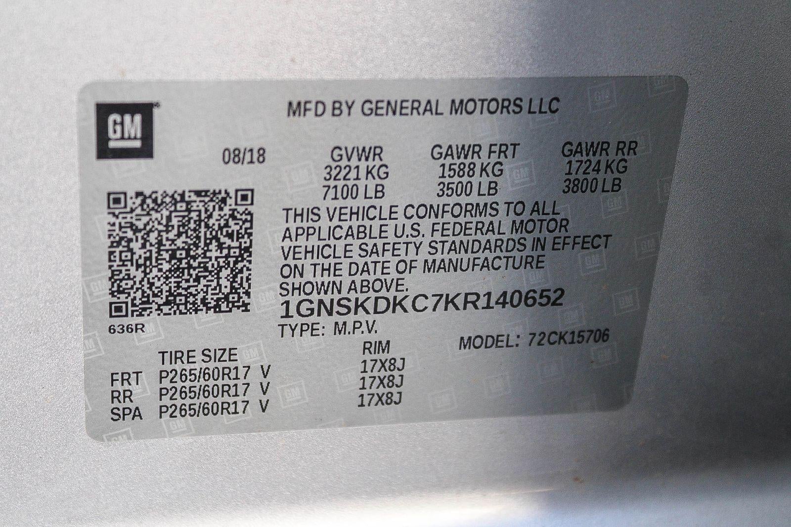 2019 Chevrolet Tahoe LS