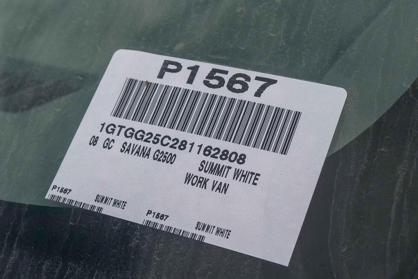 2008 GMC Savana Cargo 2500 Base
