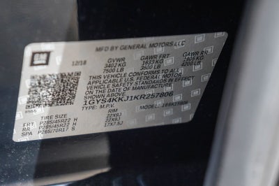 2019 Cadillac Escalade ESV Platinum