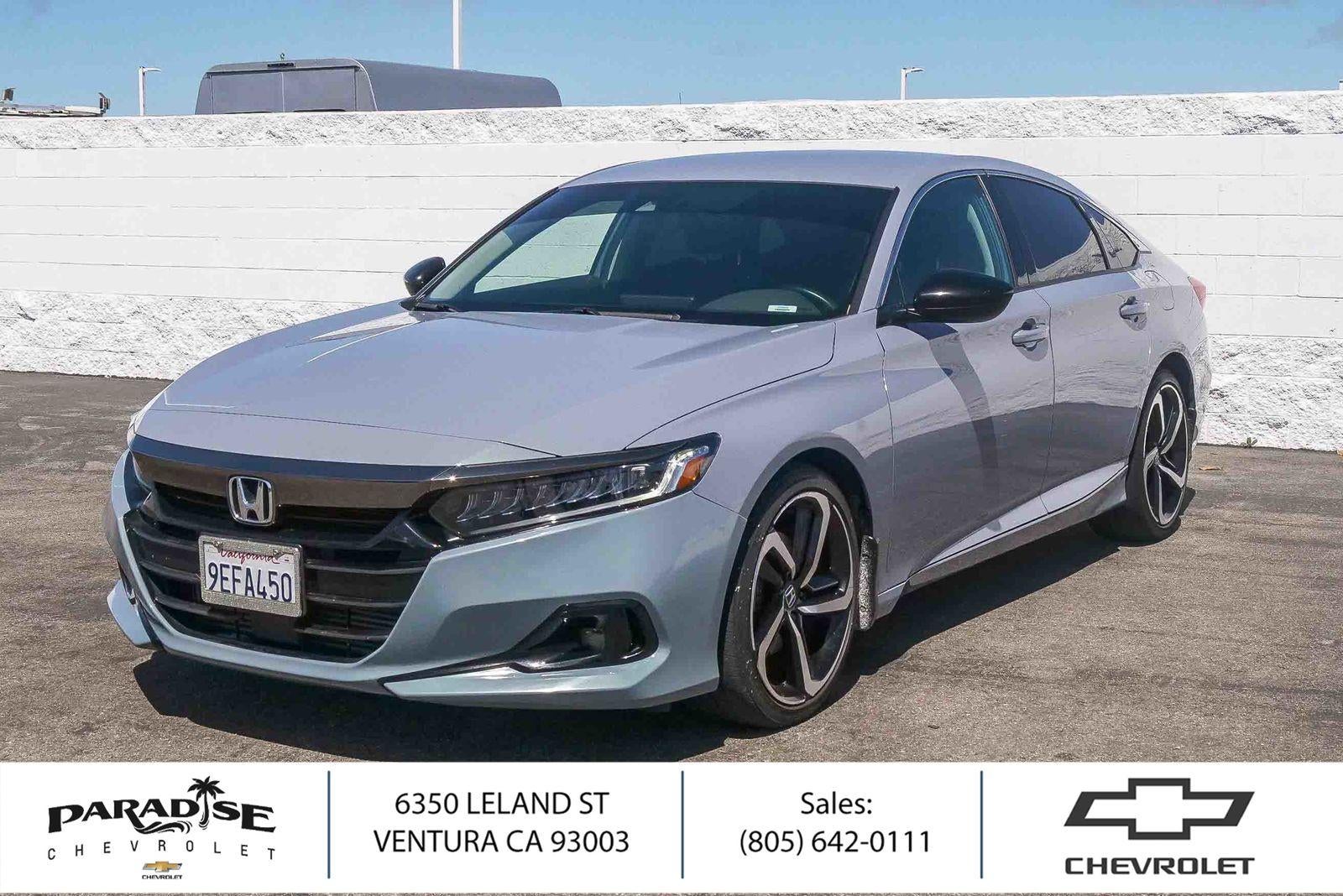 2022 Honda Accord Sedan Sport SE