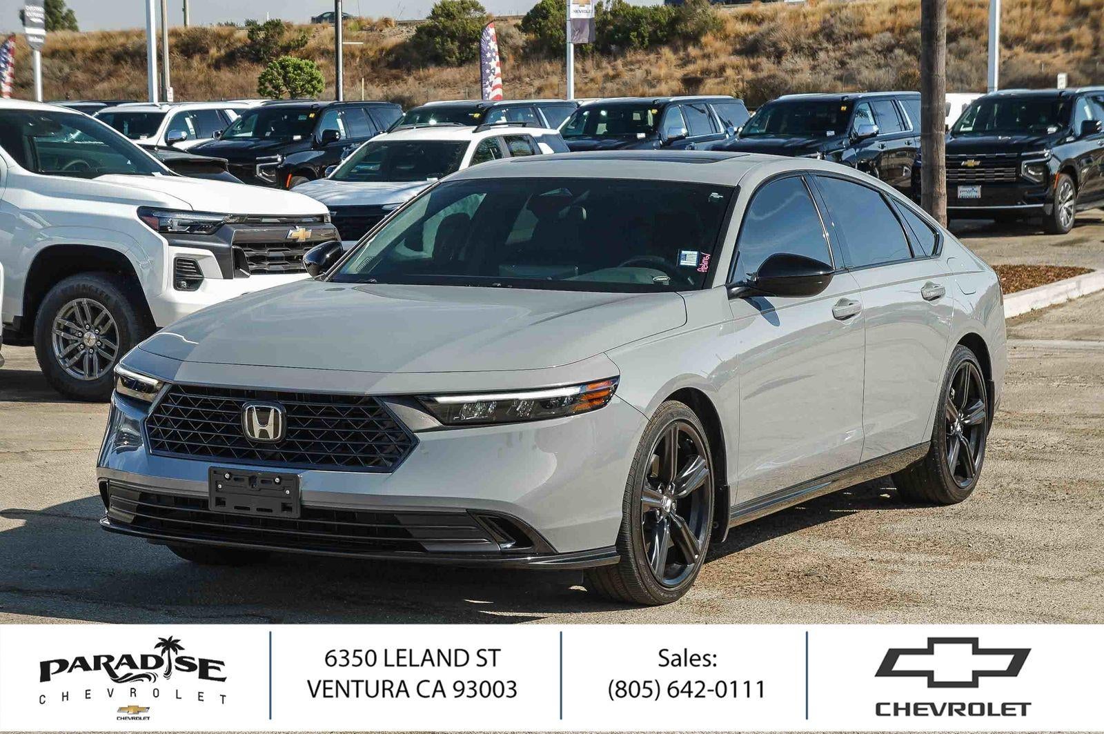 2025 Honda Accord Hybrid Sport-L