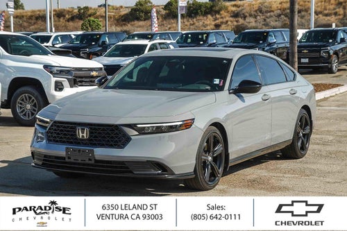 2025 Honda Accord Hybrid Sport-L