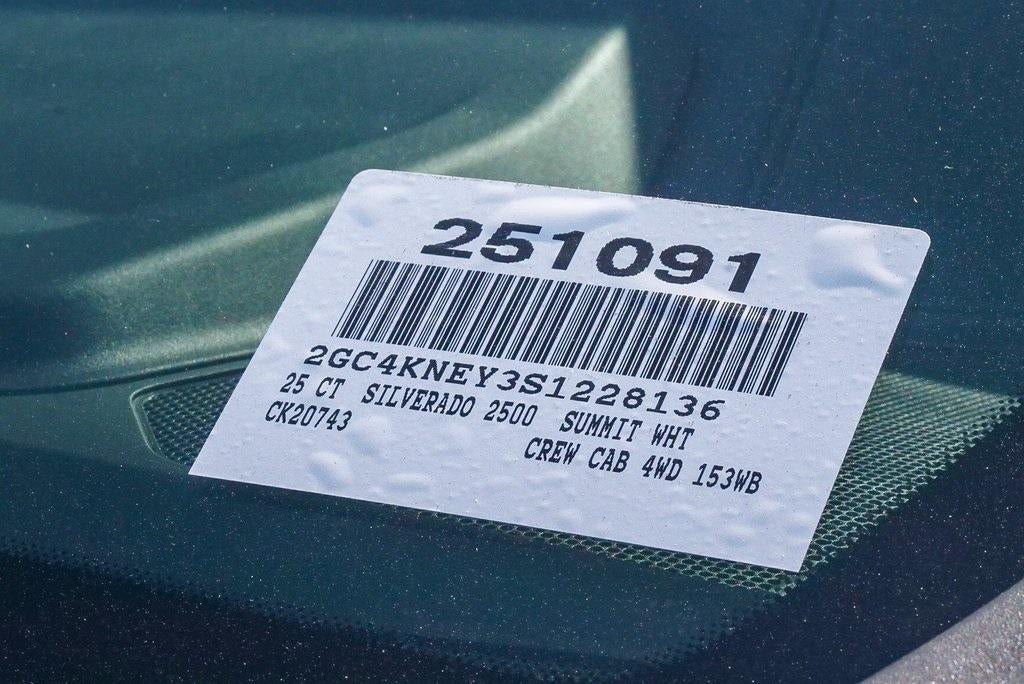 2025 Chevrolet Silverado 2500 HD Crew Cab Standard Box 4-Wheel Drive LT