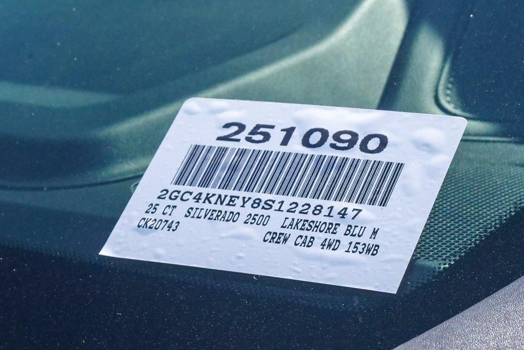 2025 Chevrolet Silverado 2500 HD Crew Cab Standard Box 4-Wheel Drive LT