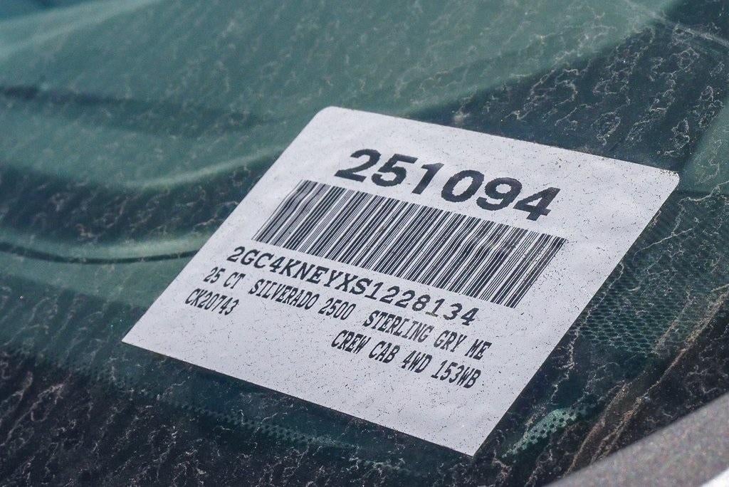 2025 Chevrolet Silverado 2500 HD Crew Cab Standard Box 4-Wheel Drive LT