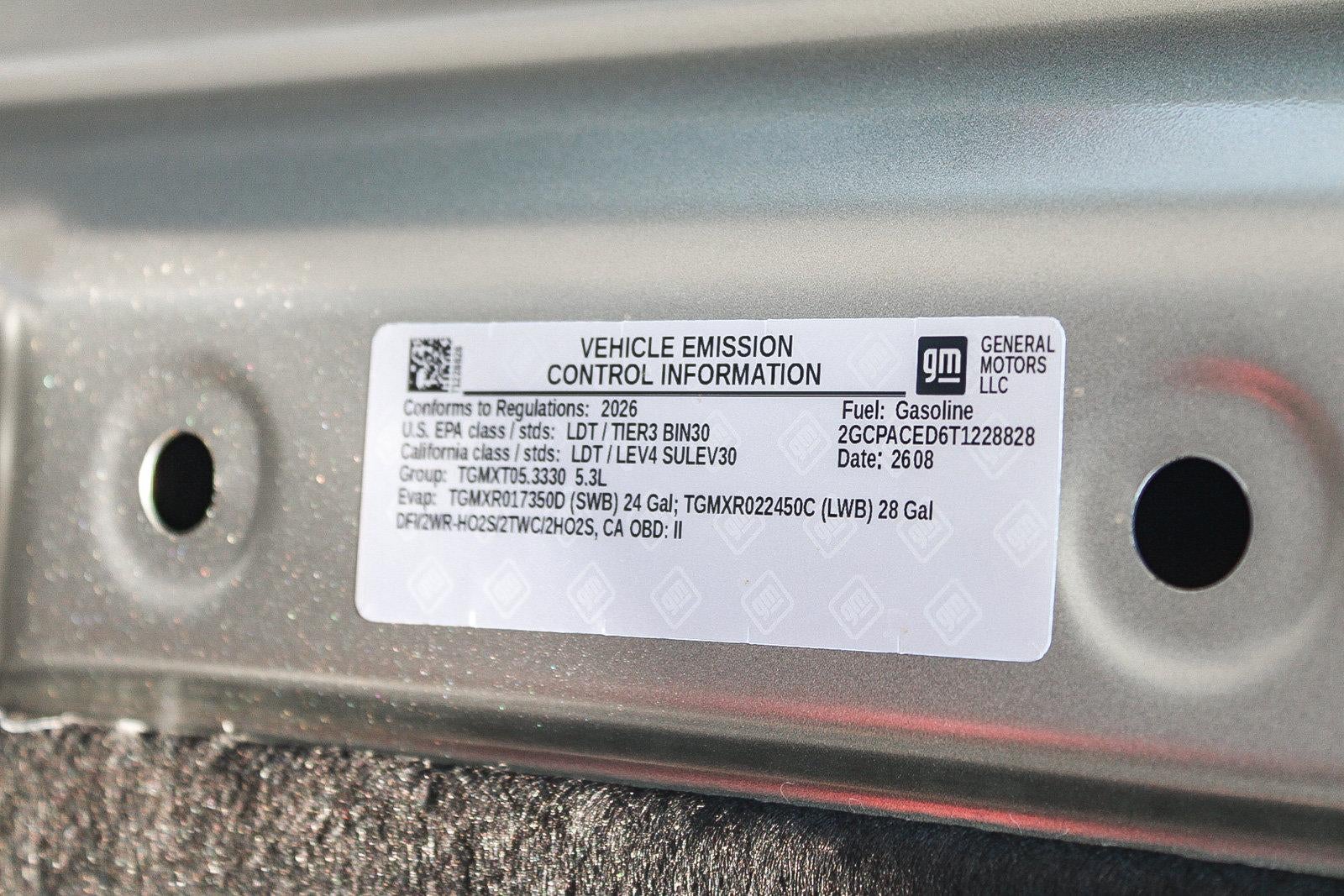 2026 Chevrolet Silverado 1500 Crew Cab Short Box 2-Wheel Drive LT