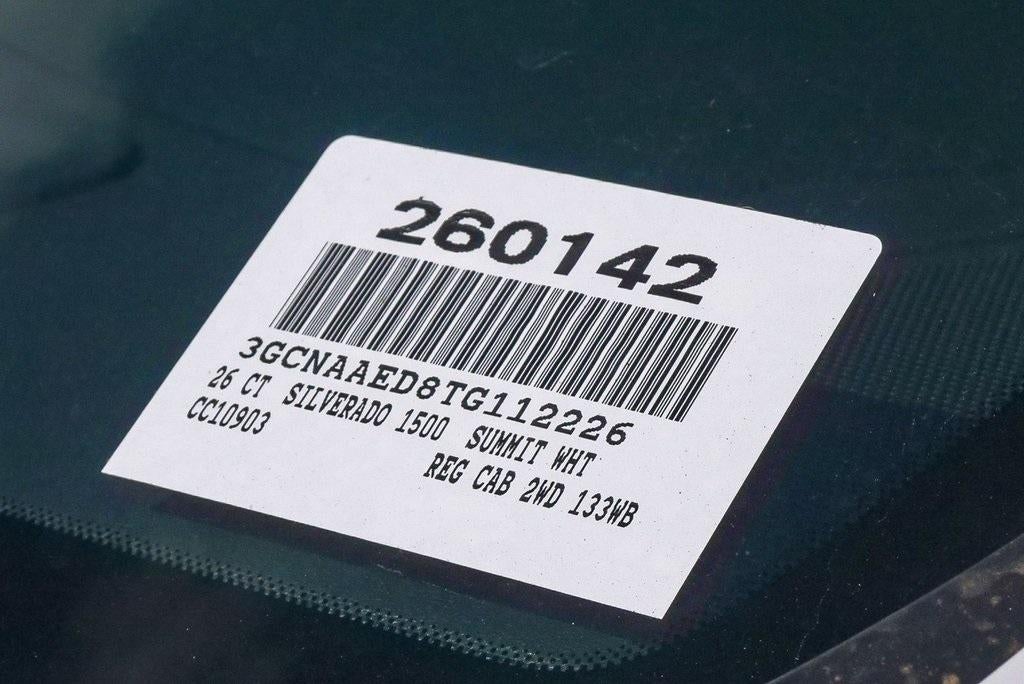 2026 Chevrolet Silverado 1500 Regular Cab Long Box 2-Wheel Drive WT