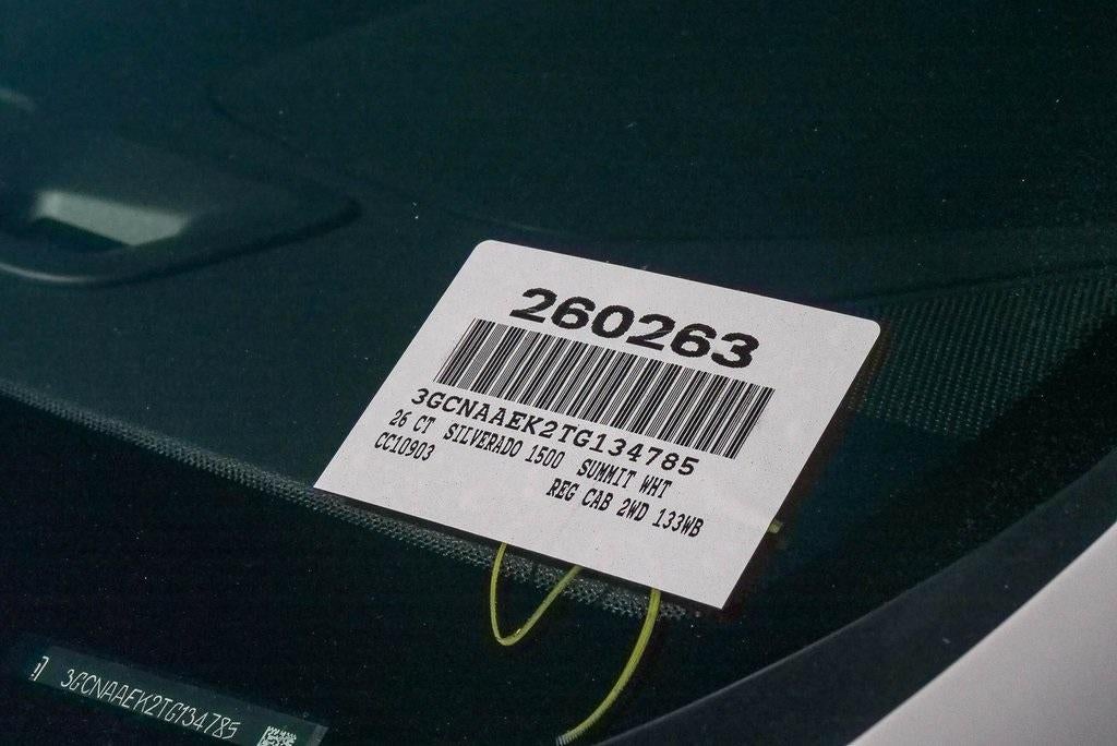 2026 Chevrolet Silverado 1500 Regular Cab Long Box 2-Wheel Drive WT