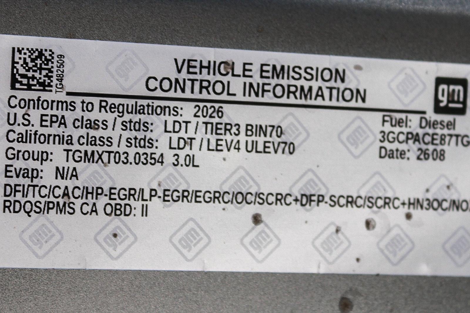 2026 Chevrolet Silverado 1500 Crew Cab Short Box 2-Wheel Drive LT