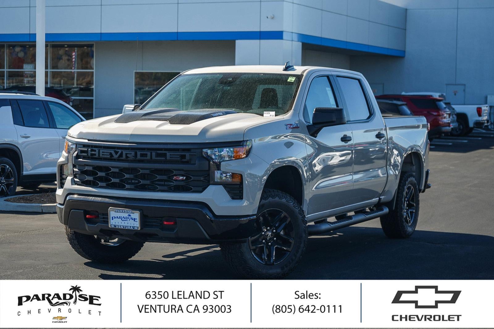 2026 Chevrolet Silverado 1500 Crew Cab Short Box 4-Wheel Drive Custom Trail Boss