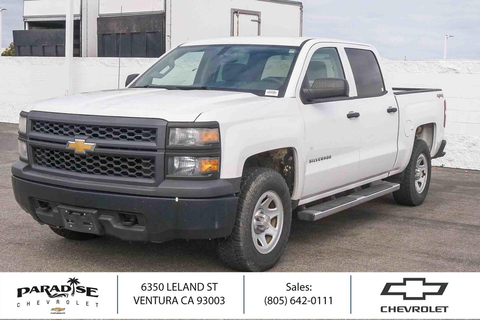 2015 Chevrolet Silverado 1500 Work Truck 1WT 4X4 Crew Cab Short Box's photo