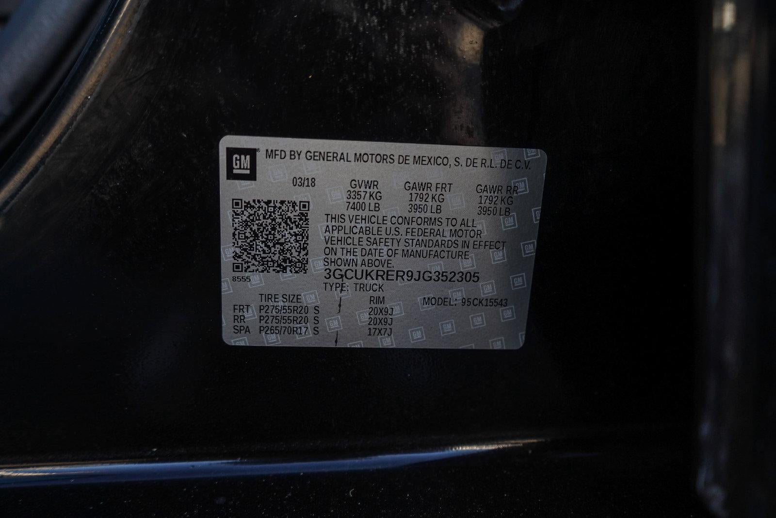 2018 Chevrolet Silverado 1500 LT