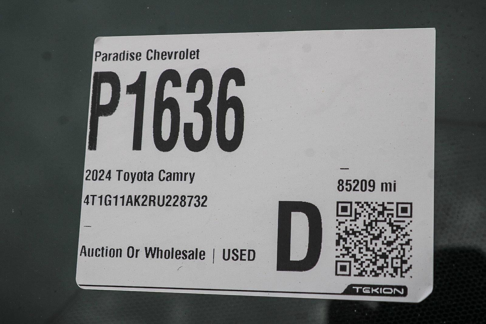 2024 Toyota Camry SE