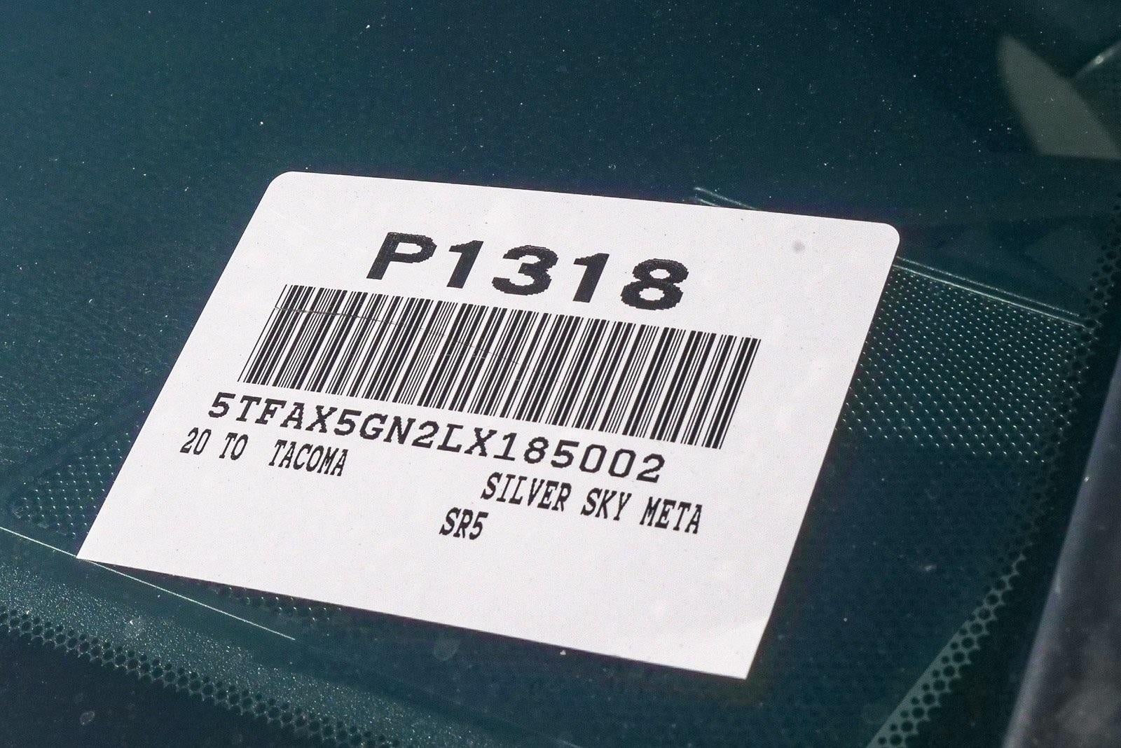 2020 Toyota Tacoma 2WD SR
