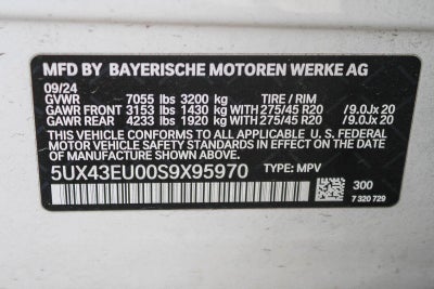 2025 BMW X5 xDrive50e
