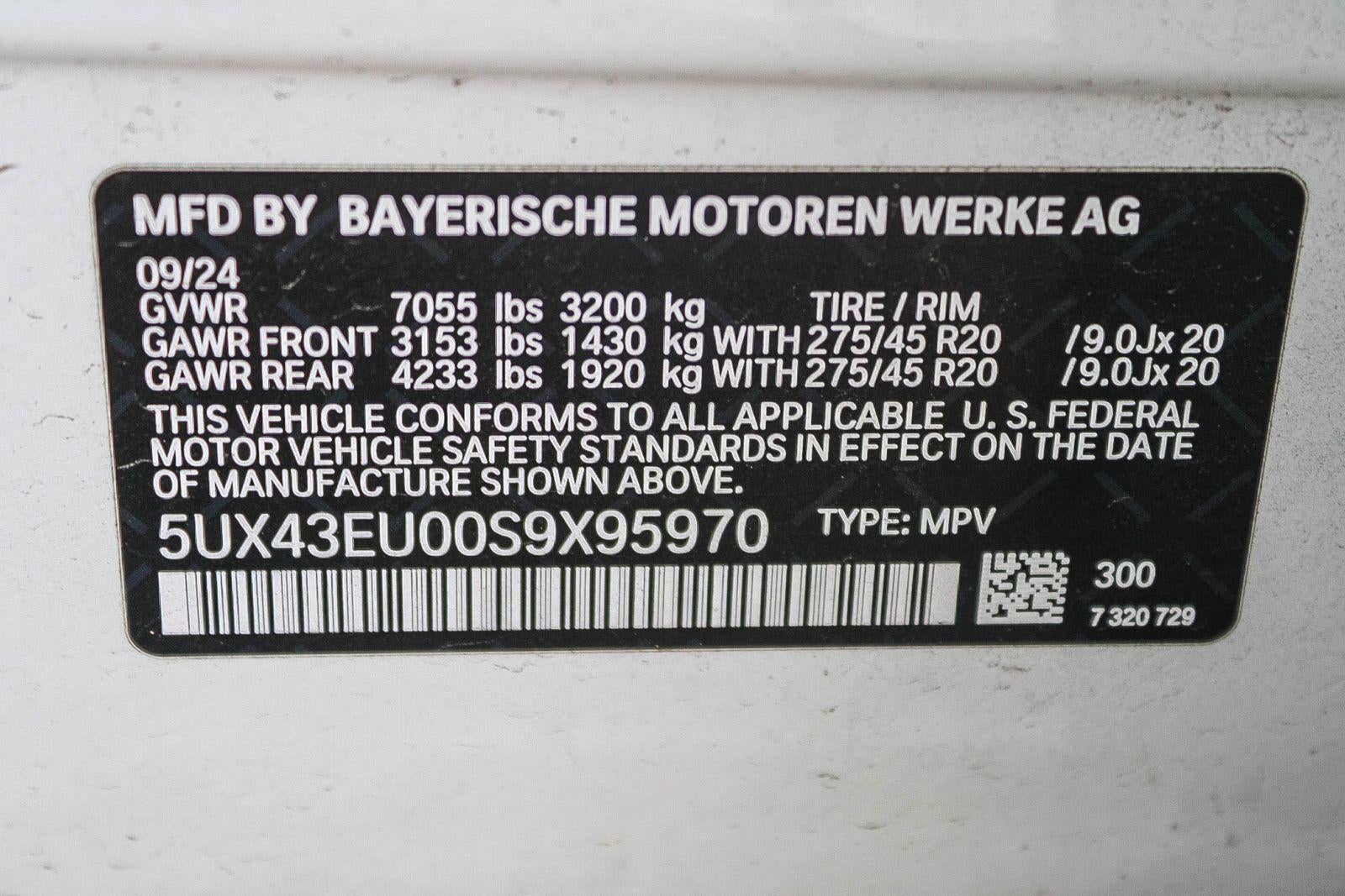 2025 BMW X5 xDrive50e