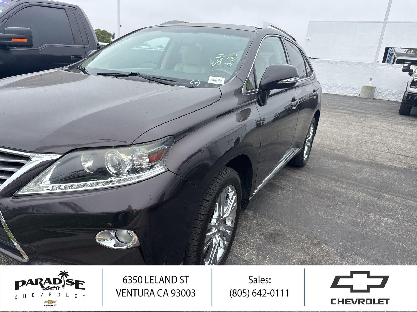 2013 Lexus RX 450h 