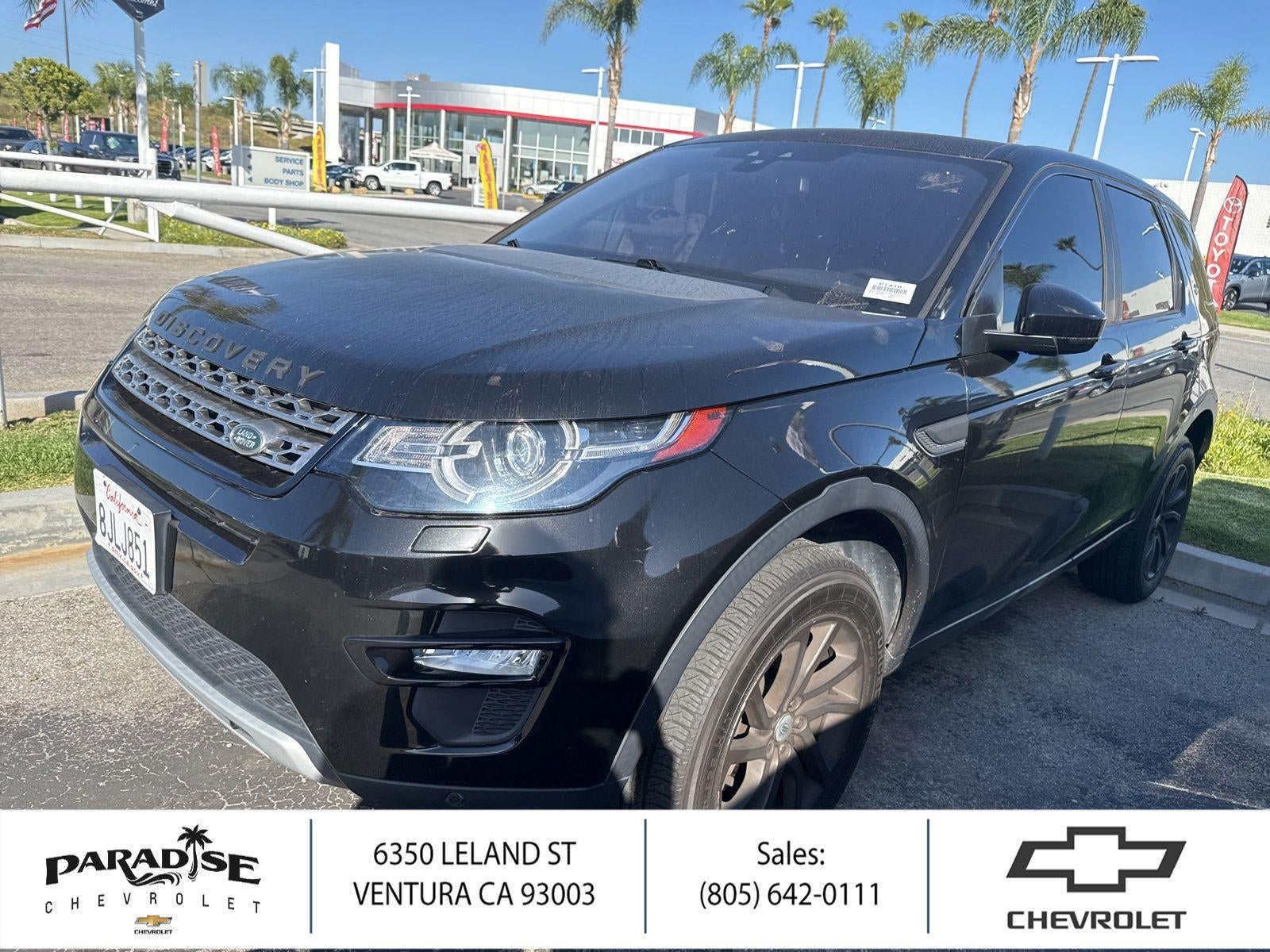 2018 Land Rover Discovery Sport HSE