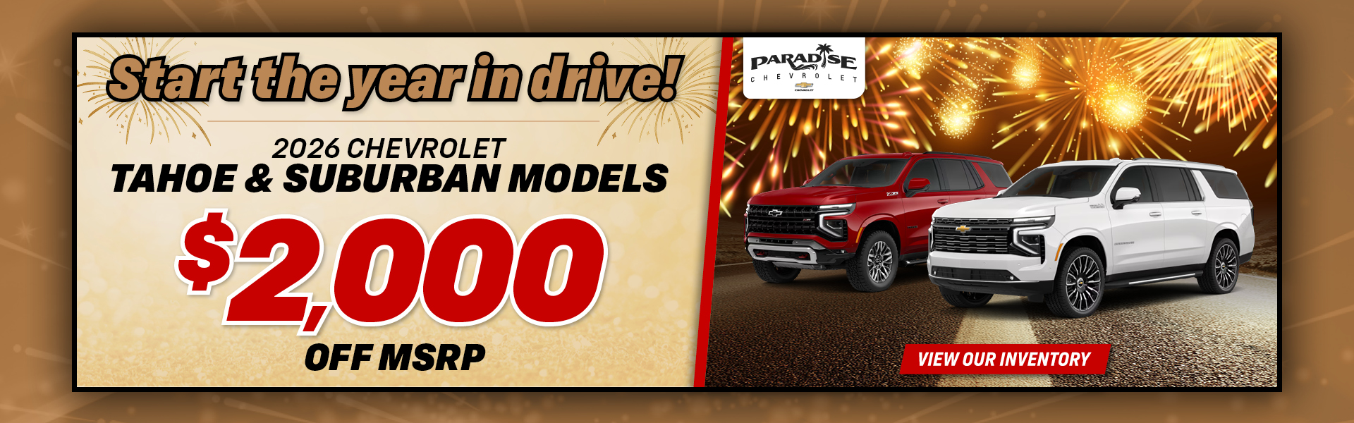 2026 Tahoe & Suburban